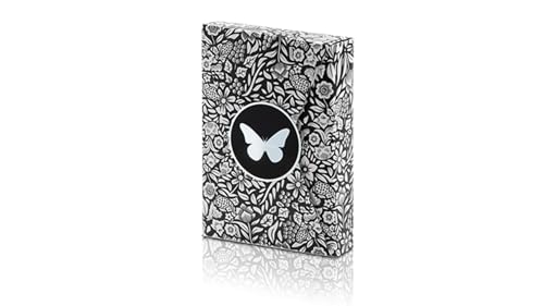 Murphy's Magic Supplies, Inc. Limited Edition Butterfly Spielkarten (Schwarz und Silber) von Ondrej Psenicka, tolles Geschenk für Kartensammler von Murphy's Magic Supplies, Inc.