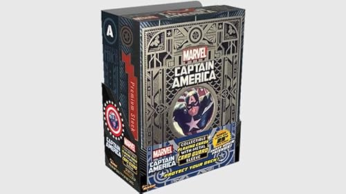Murphy's Magic Supplies, Inc. Marvel Captain America Spielkarten (Plus Card Guard) von Murphy's Magic Supplies, Inc.
