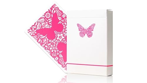 Murphy's Magic Supplies, Inc. Ondrej Psenicka Spielkarten mit Schmetterlings-Arbeiter, Pink von Murphy's Magic Supplies, Inc.