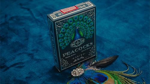 Murphy's Magic Supplies, Inc. Rocsana Thompson Spielkarten mit Pfauen-Motiv, limitierte Auflage, Poker-Deck | Sammlerstück. Murphy's Magic Supplies, Inc. Rocsana Thompson Spielkarten mit Pfauen-Motiv, limitierte Auflage, Poker-Deck | Sammlerstück. von Murphy's Magic Supplies, Inc.