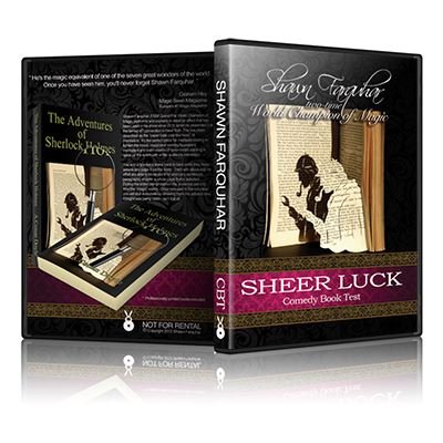 Murphy's Magic Supplies, Inc. Sheer Luck - The Comedy Book Test (Online Instructions) by Shawn Farquhar, Beginner, Intermediate, Mentalism, Stage von Murphy's Magic Supplies, Inc.