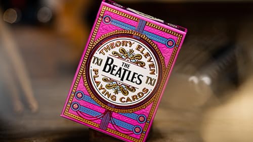 Murphy's Magic Supplies, Inc. The Beatles (Pink) Spielkarten von Theory11 (71433) von Buosha