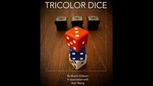 Murphy's Magic Supplies, Inc. Tricolor Dice von Wayne Dobson und Alan Wong - Trick Murphy's Magic Supplies, Inc. Tricolor Dice von Wayne Dobson und Alan Wong - Trick von Murphy's Magic Supplies, Inc.