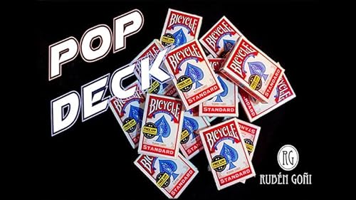 POP DECK von Rubén Goñi, Zaubertrick, Kartentrick, Close Up Magic von Murphy's Magic Supplies, Inc.