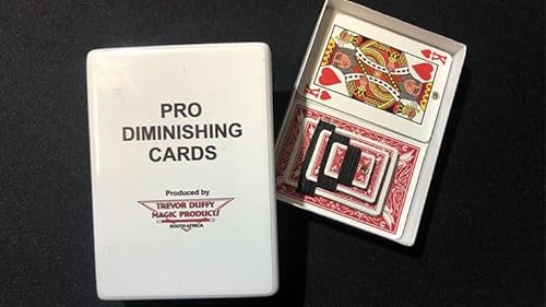 Pro Diminishing Karten von Trevor Duffy, Zaubertrick, Anfänger, Mittel, Kartentrick, Mentalismus von Murphy's Magic Supplies, Inc.
