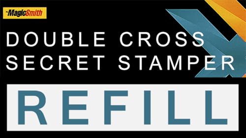 Secret Stamper Part (Refill) for Double Cross by Magic Smith, Magic Trick, Beginner von Murphy's Magic Supplies, Inc.