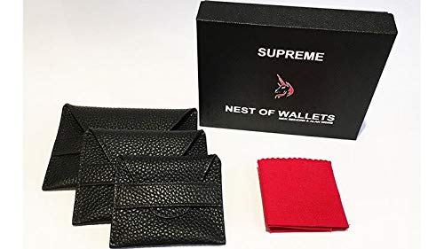 Supreme Nest of Wallets (AKA Nest of Wallets V2) by Nick Einhorn and Alan Wong, Magic Trick, Street Magic von Murphy's Magic Supplies, Inc.