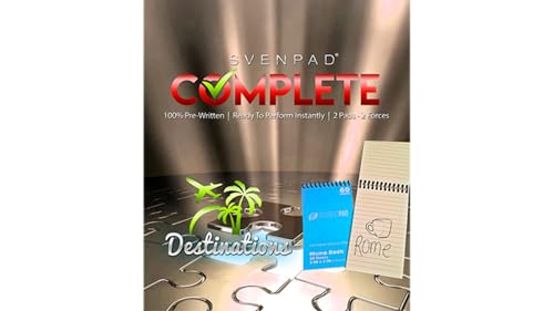 SvenPad® Complete (Destinationen), Zaubertrick, Mentalismus von Murphy's Magic Supplies, Inc.