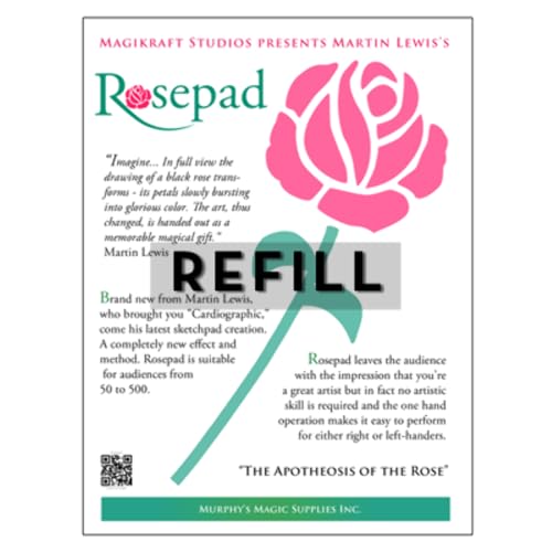 The Rose Pad Nachfüllpackung von Martin Lewis, Magic Trick, keine Fähigkeiten erforderlich The Rose Pad Nachfüllpackung von Martin Lewis, Magic Trick, keine Fähigkeiten erforderlich von Murphy's Magic Supplies, Inc.