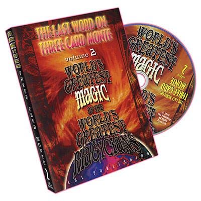 World's Greatest Magic: The Last Word on Three Card Monte Vol. 2 von L&L Publishing - DVD von Murphy's Magic Supplies, Inc.