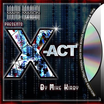X-act (Rot) von Mike Kirby | Trick | Card Magic | Close Up von Murphy's Magic Supplies, Inc.