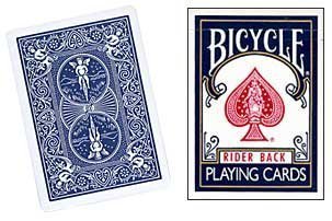 Cheek to Cheek Deck - Bicycle (Blue) by Murphy's Magic von Murphy's Magic