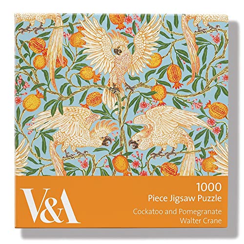 V&A Museum Kakadu und Granatapfel, 1000 Teile Puzzle von Museums & Galleries