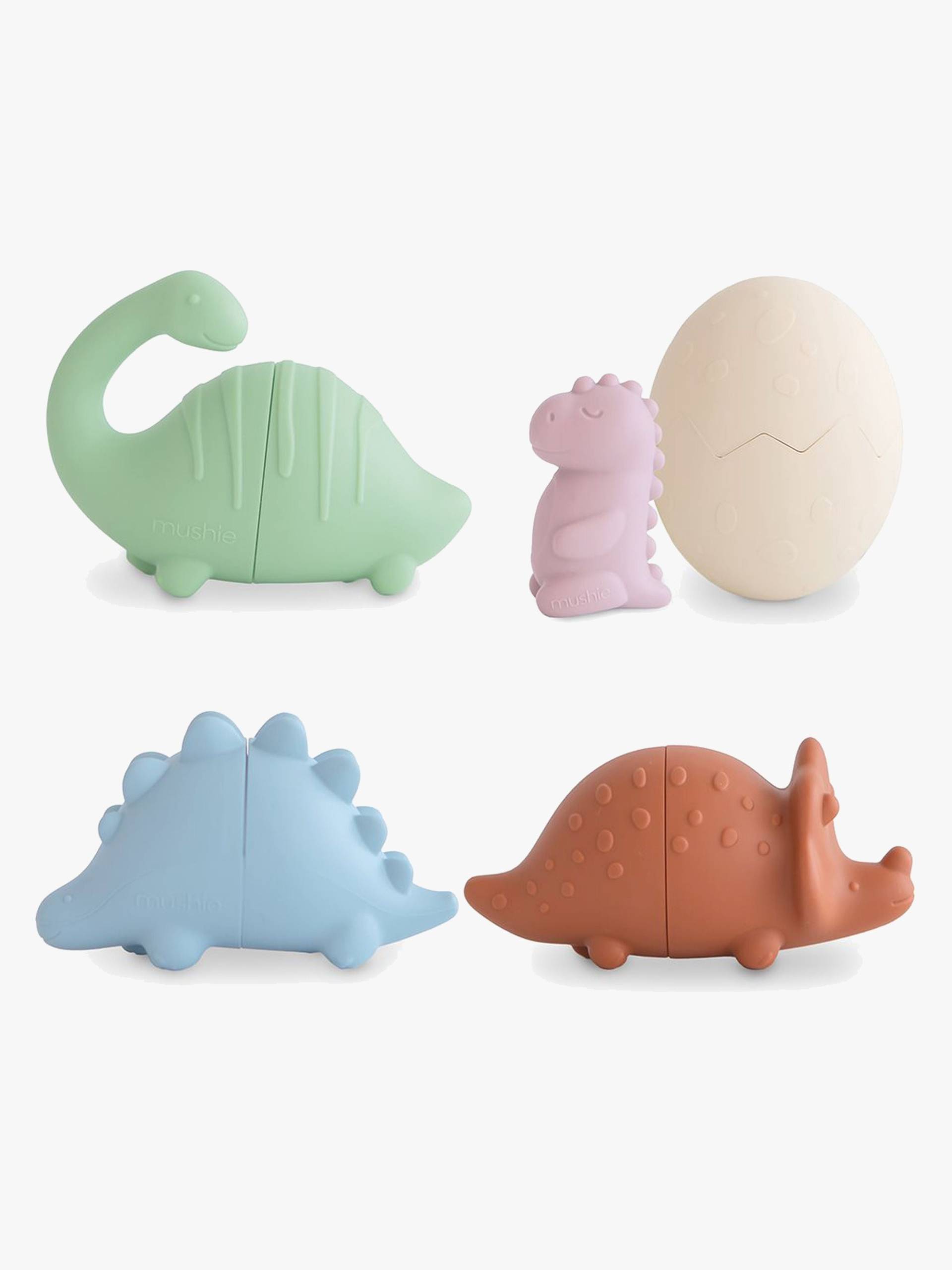 Mushie Badespielzeug Dinosaurier 5er-Pack von Mushie