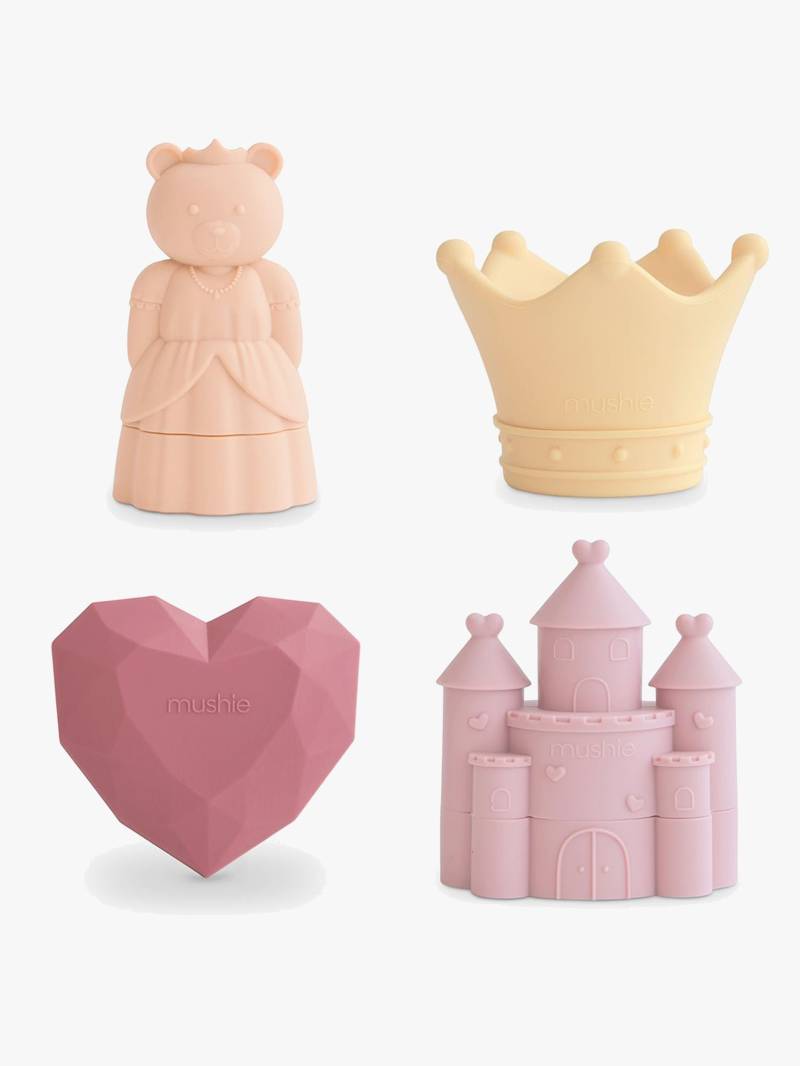 Mushie Badespielzeug Prinzessin 4er-Pack von Mushie