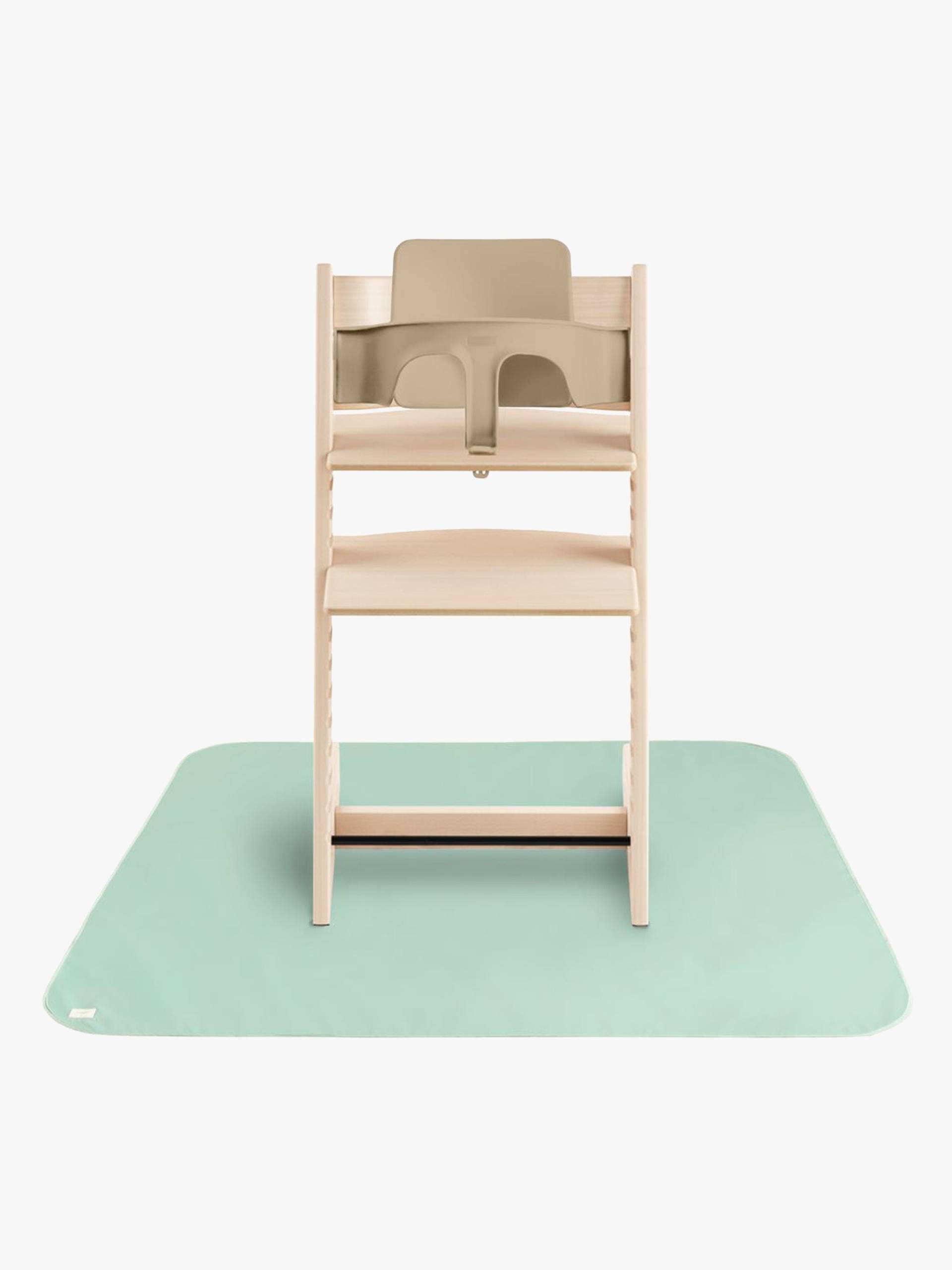 Mushie Bodenschutz für Hochstuhl, Roman Green Mushie Bodenschutz für Hochstuhl, Roman Green von Mushie