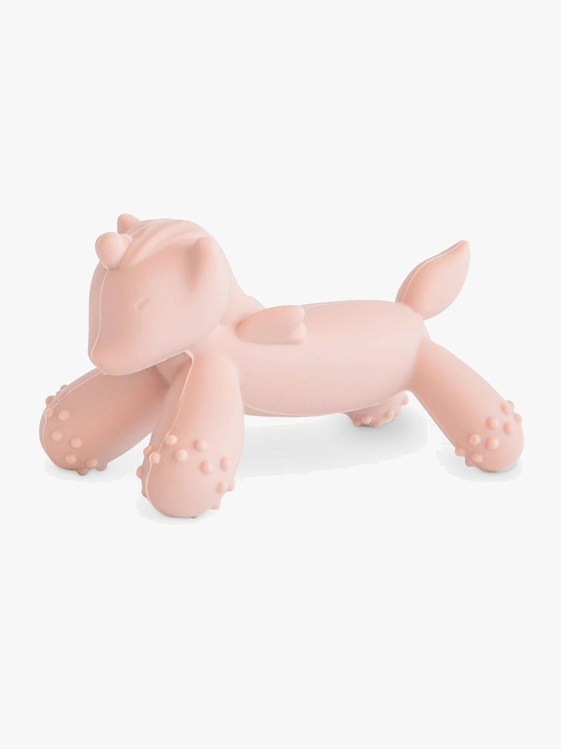 Mushie Einhorn Beißringe, Blush, Beißspielzeug von Mushie