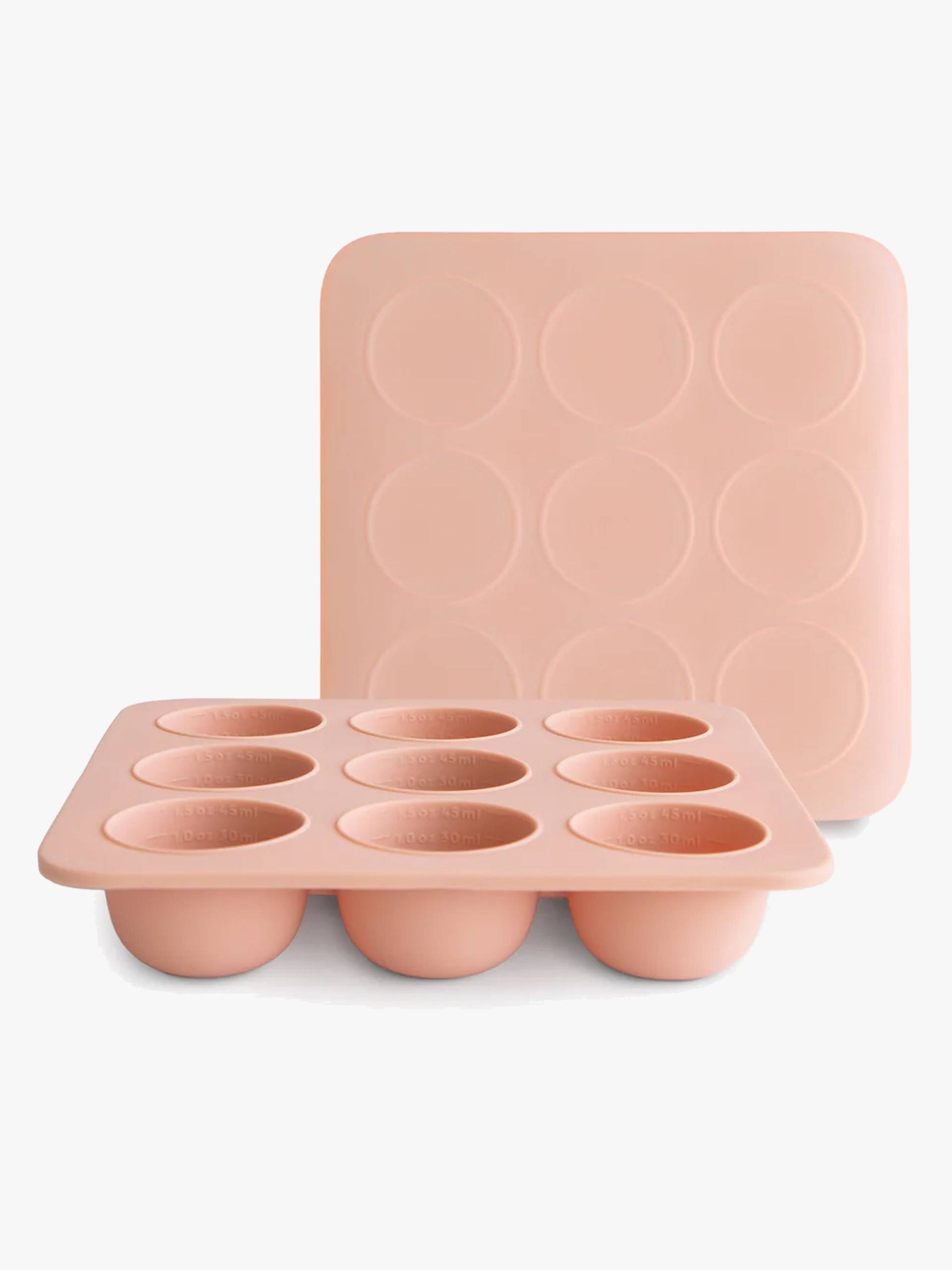 Mushie Gefrierform für Babynahrung, Blush von Mushie