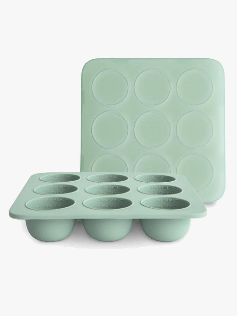 Mushie Gefrierform für Babynahrung, Cambridge Blue von Mushie