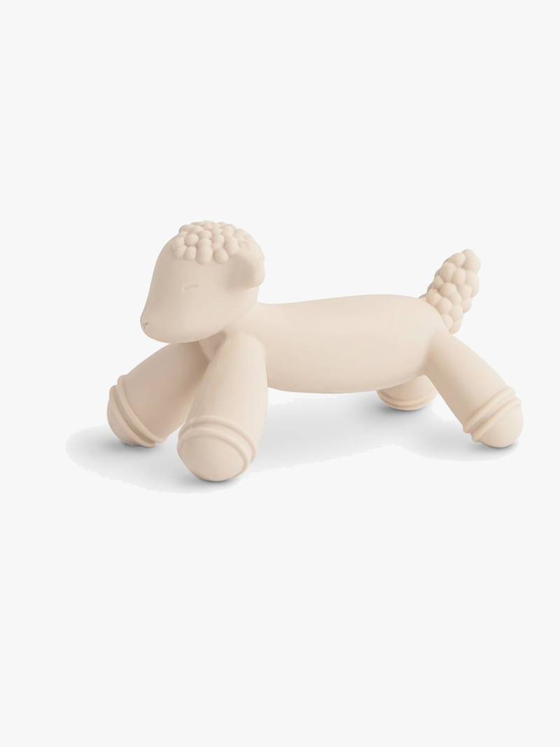 Mushie Lamm Beißringe, Ivory, Beißspielzeug von Mushie