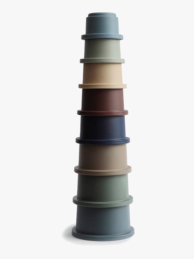 Mushie Stapelbecher, Forest, Babyspielzeug von Mushie