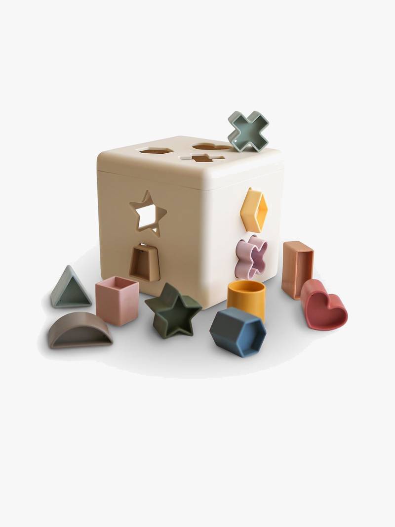 Mushie Steckkasten, Original, Babyspielzeug von Mushie