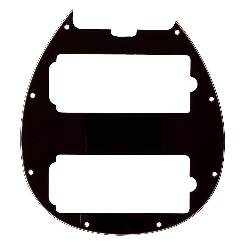 Music Man Pickguard Music Man Bongo 6 HH Black Pickguard Music Man Pickguard Music Man Bongo 6 HH Black Pickguard von Music Man