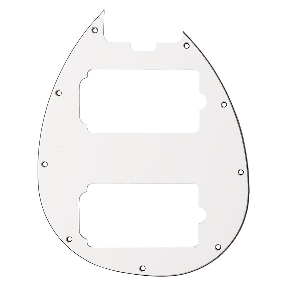 Music Man Pickguard Sterling 4 HH White Pickguard von Music Man