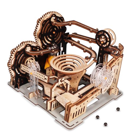3D Holz Puzzle Erwachsene Murmelbahn Bausatz Motorisierter Aufzug Schwerkraft Doppelspur Handmontage Denkspiel Geburtstags 3D Holz Puzzle Erwachsene Murmelbahn Bausatz Motorisierter Aufzug Schwerkraft Doppelspur Handmontage Denkspiel Geburtstags von Music Park