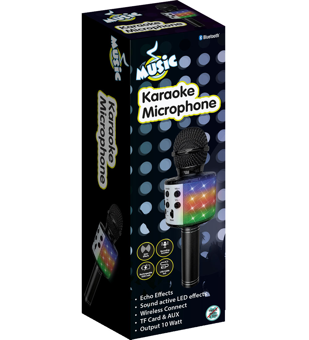 Music Karaoke-Mikrofon - Music - One Size - Musikinstrumente Music Karaoke-Mikrofon - Music - One Size - Musikinstrumente von Music