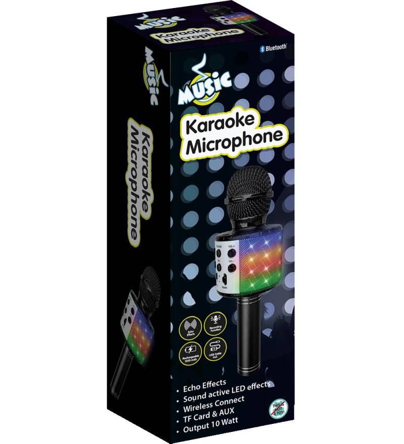 Music Karaoke-Mikrofon - Music - One Size - Musikinstrumente Music Karaoke-Mikrofon - Music - One Size - Musikinstrumente von Music