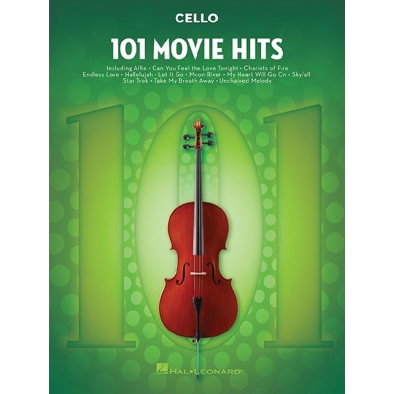 101 Movie Hits For Cello von Musicsales