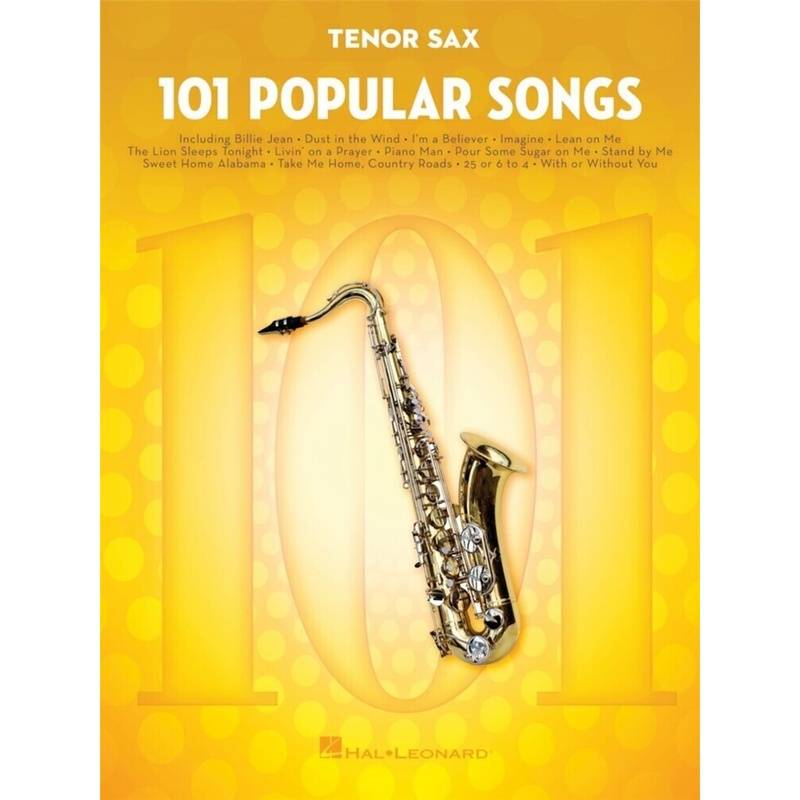 101 Popular Songs -For Tenor Saxophone- von Musicsales