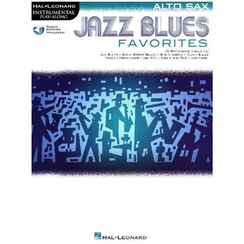Hal Leonard Instrumental Play-Along / Instrumental Play-Along Jazz Blues Favorites, Alto Saxophone von Musicsales