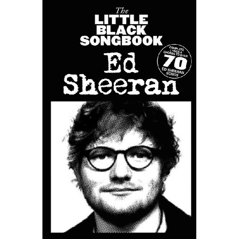 The Little Black Songbook of Ed Sheeran, für Klavier, Gesang, Gitarre von Musicsales