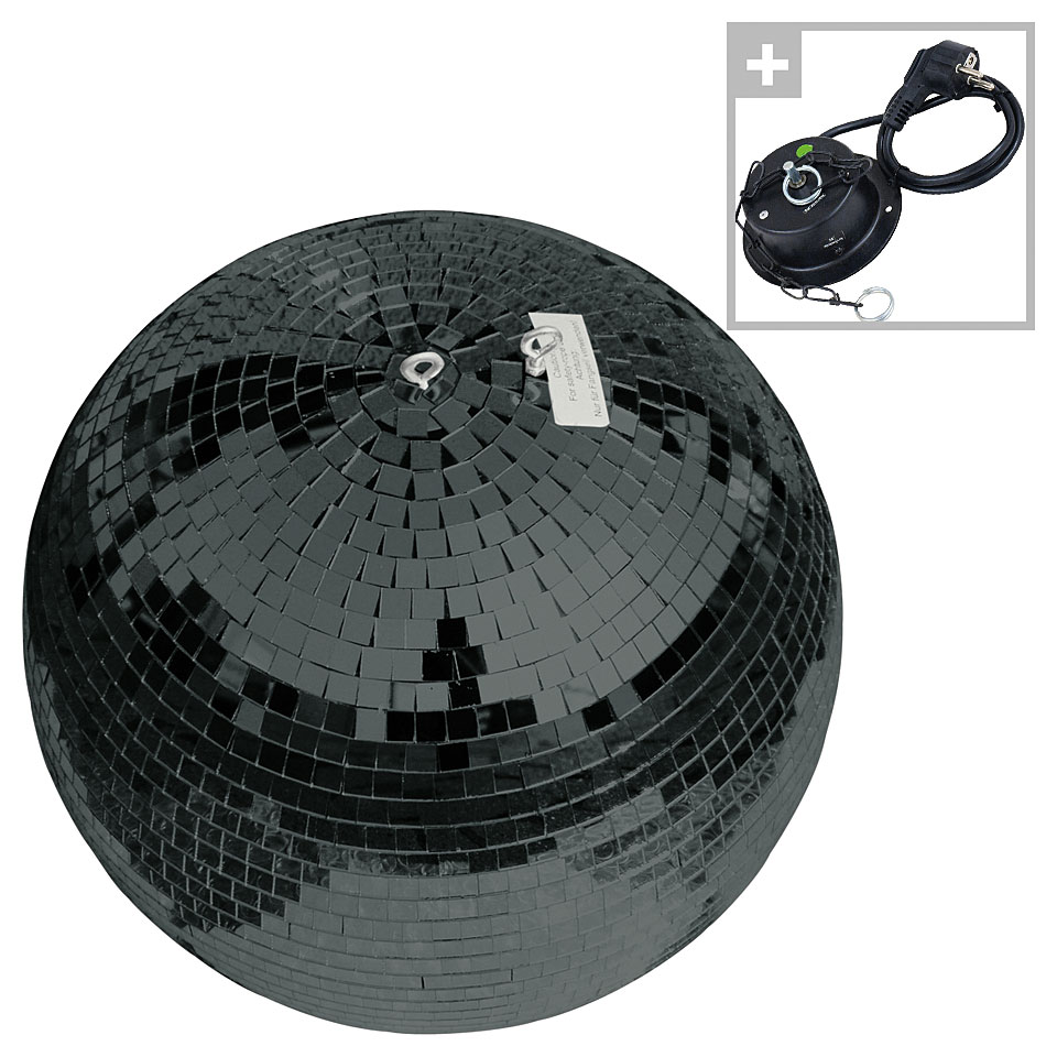 Musik Produktiv black disco ball 30 cm pack Discokugel Musik Produktiv black disco ball 30 cm pack Discokugel von Musik Produktiv