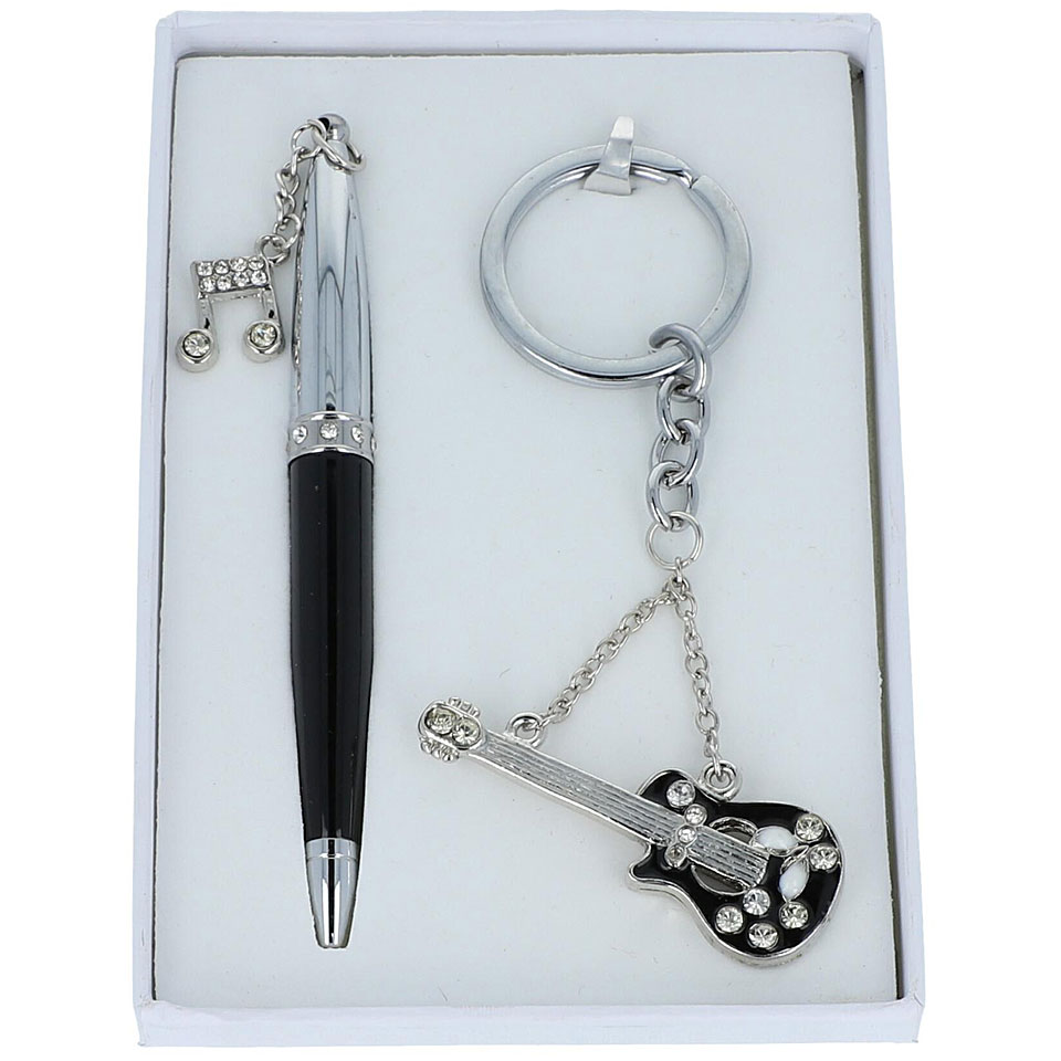 Musikboutique Kübler Pen & Keyring - Guitar - Black Geschenkartikel Musikboutique Kübler Pen & Keyring - Guitar - Black Geschenkartikel von Musikboutique Kübler