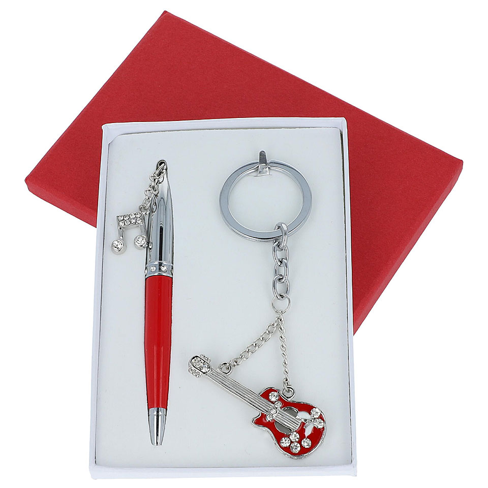Musikboutique Kübler Pen & Keyring - Guitar - Red Geschenkartikel Musikboutique Kübler Pen & Keyring - Guitar - Red Geschenkartikel von Musikboutique Kübler