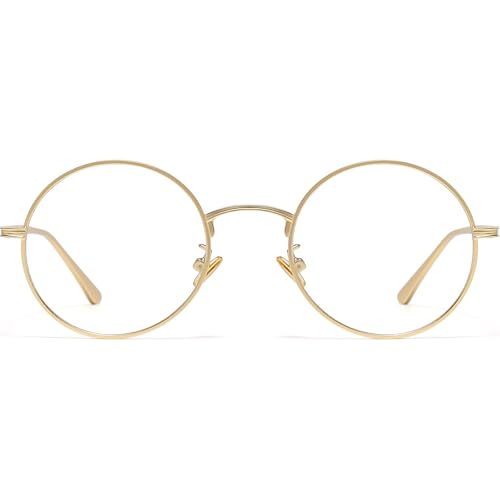 Musivon runde Brille ohne Stärke - kostüm Brille fur Herren Damen nickelbrille Musivon runde Brille ohne Stärke - kostüm Brille fur Herren Damen nickelbrille von Musivon