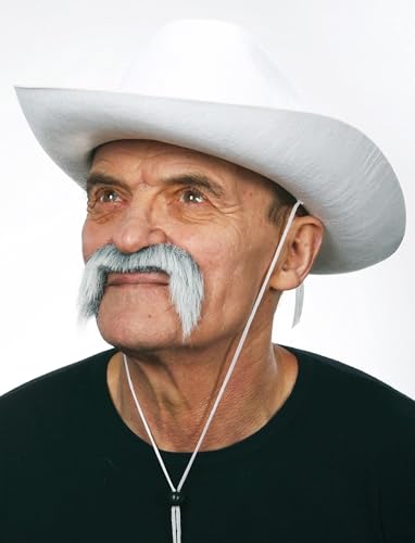 Bart Wikinger weiß/grau Bart Wikinger weiß/grau von Mustaches