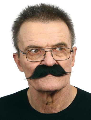 Mustaches Bart Lehrer schwarz Mustaches Bart Lehrer schwarz von Mustaches