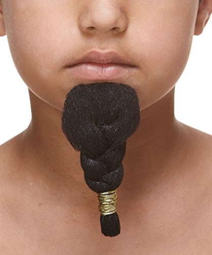Mustaches Selbstklebender Pharaoh Falscher Bart für Kinder, Neuheit, Realistisch Falsche Gesichtsbehaarung, Kostümzubehör für Kinder, Schwarz Farbe Mustaches Selbstklebender Pharaoh Falscher Bart für Kinder, Neuheit, Realistisch Falsche Gesichtsbehaarung, Kostümzubehör für Kinder, Schwarz Farbe von Mustaches