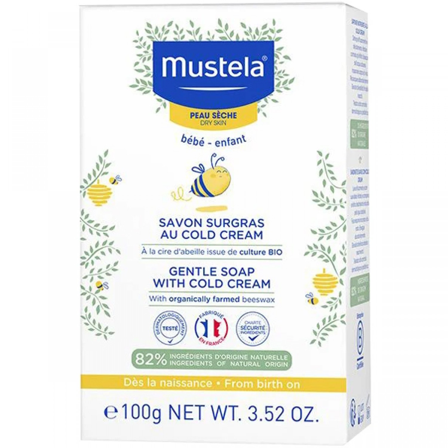 Mustela Cold Cream Seife für trockene Haut 100 gr Mustela Cold Cream Seife für trockene Haut 100 gr von Mustela