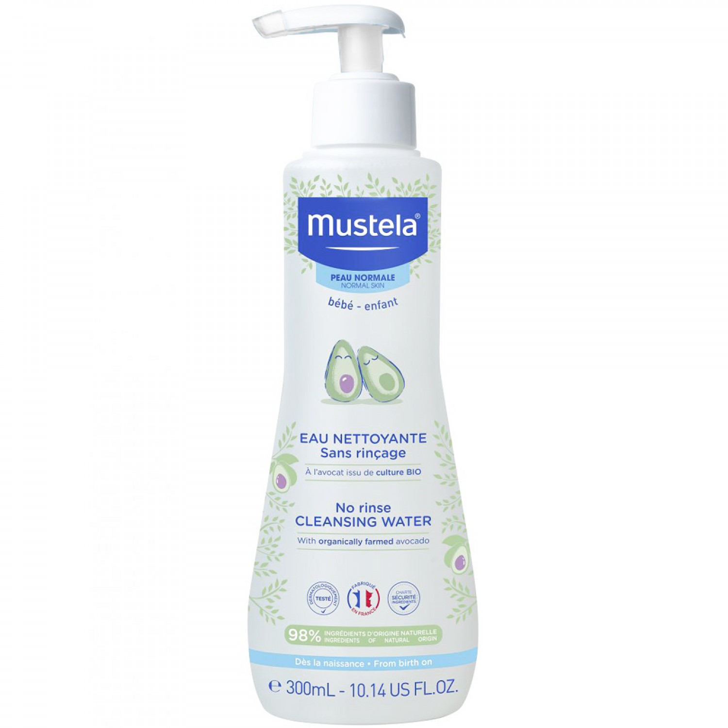 Mustela Kein Spülen Reinigungswasser 300 ml Mustela Kein Spülen Reinigungswasser 300 ml von Mustela