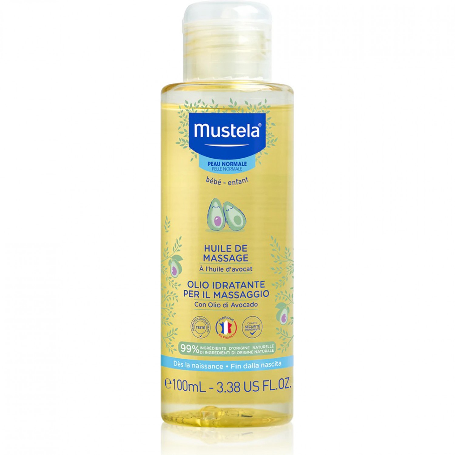 Mustela Oil Moisturizing Massagg Mustela Oil Moisturizing Massagg von Mustela