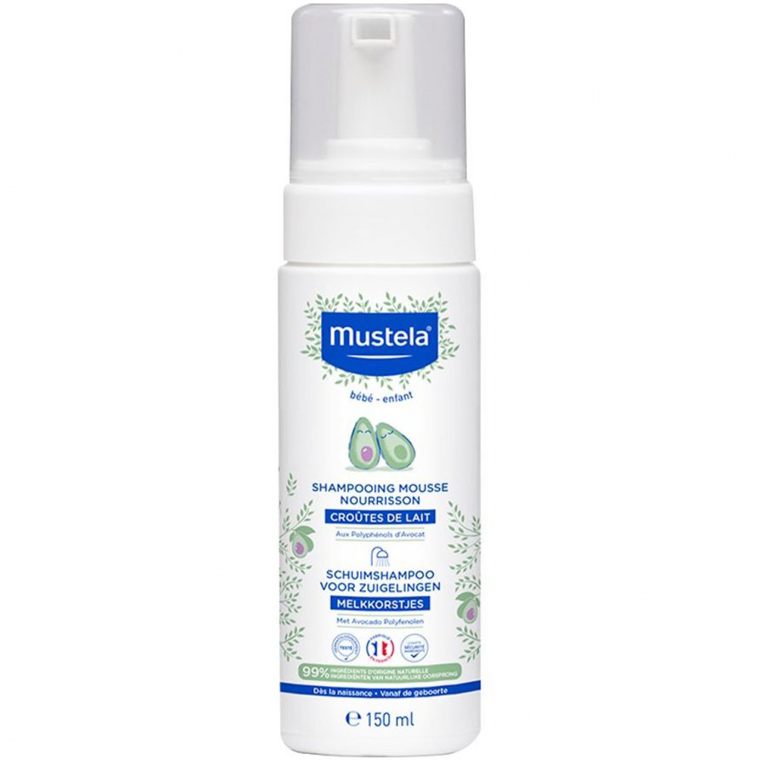 Mustela Shampoo Mousse 150ml Mustela Shampoo Mousse 150ml von Mustela