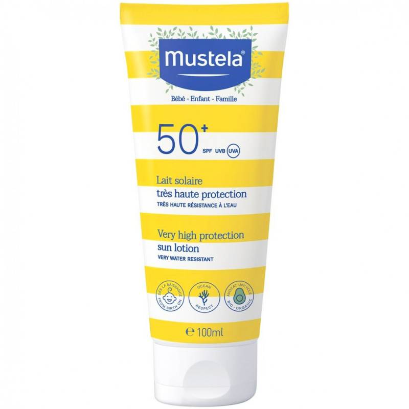 Mustela Very High Protection Sun Lotion For Face Spf50+ 40ml von Mustela