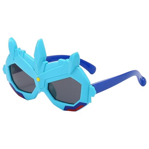 Muuzebsy Lustige Kinder-Sonnenbrille, coole Brille im Mech-Stil, Foto-Requisiten, Party-Zubehör, UV-Schutzbrille für Partys Muuzebsy Lustige Kinder-Sonnenbrille, coole Brille im Mech-Stil, Foto-Requisiten, Party-Zubehör, UV-Schutzbrille für Partys von Muuzebsy