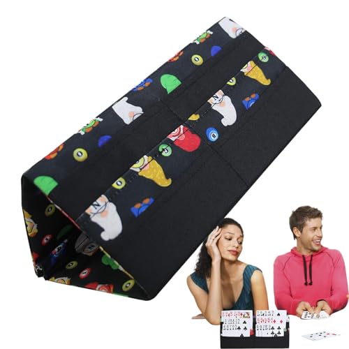 Muuzebsy Spielkartenhalter, multifunktionaler Spielkarten-Deck-Ständer – tragbares Spielkartenregal, Kartendeck-Aufbewahrungsregal für Camping, Familienfeiern Muuzebsy Spielkartenhalter, multifunktionaler Spielkarten-Deck-Ständer – tragbares Spielkartenregal, Kartendeck-Aufbewahrungsregal für Camping, Familienfeiern von Muuzebsy