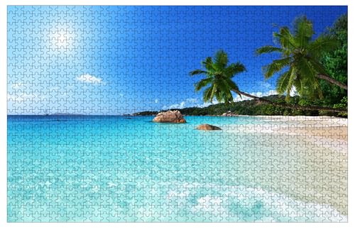 ANSE Lazio Beach at Praslin Island Seychellen Holzpuzzles für Erwachsene 1000 Teile Puzzle 76,2 x 50,8 cm ANSE Lazio Beach at Praslin Island Seychellen Holzpuzzles für Erwachsene 1000 Teile Puzzle 76,2 x 50,8 cm von Muyankissu